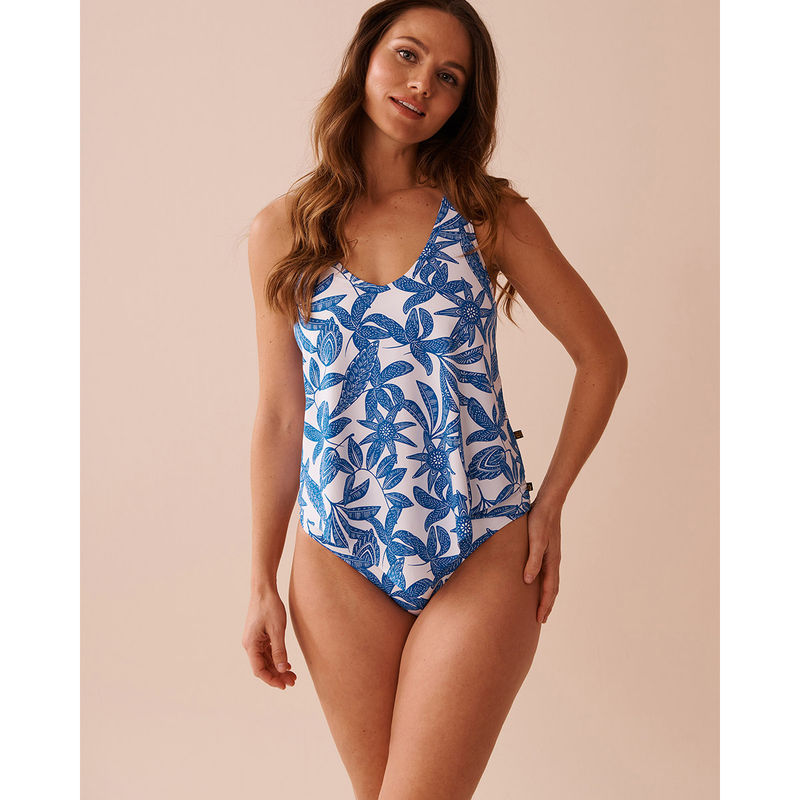 La Vie En Rose Mermaid Garden Flowy Tankini Top (S)
