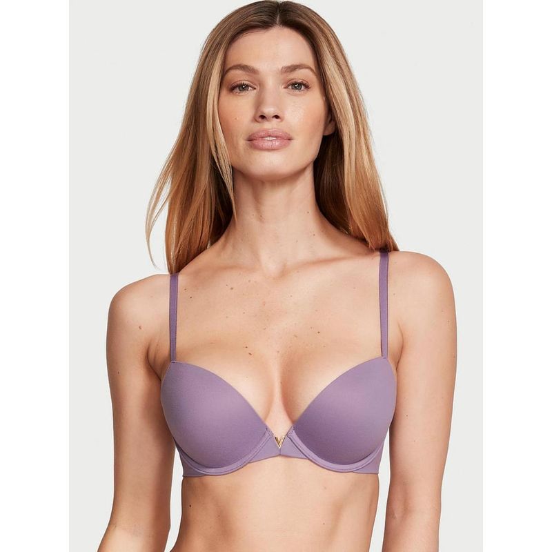 Victoria's Secret Love Cloud Push-Up Plunge Bra Purple (38D)