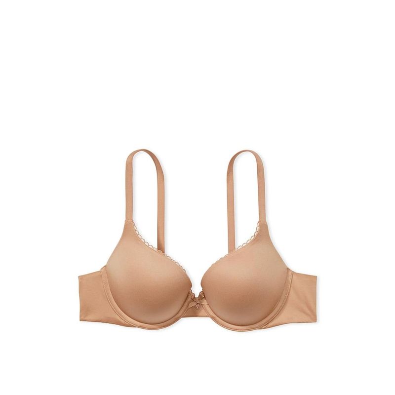 Victoria's Secret Smooth Push-Up Perfect Shape Bra Beige (38D)