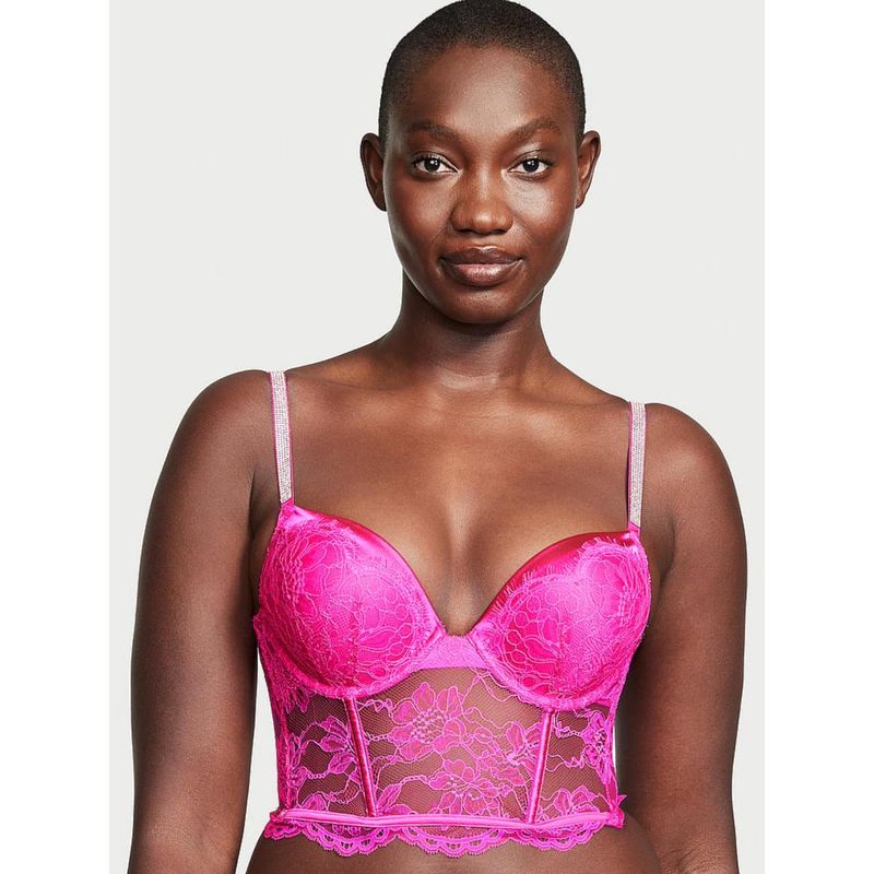 Victoria's Secret Very Sexy Bombshell Add-2-Cups Bralette Bra Pink (32B)