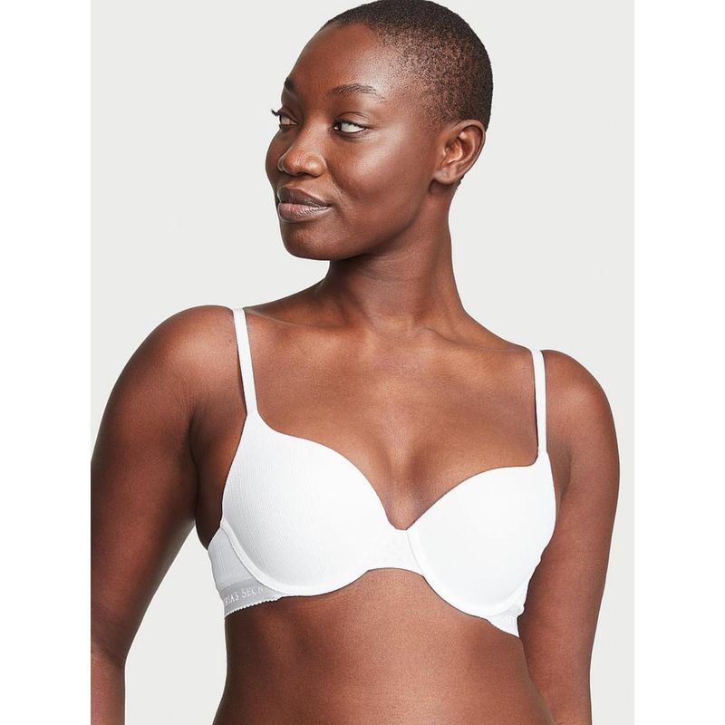 Victoria's Secret The T-Shirt Perfect Shape Bra White (38D)