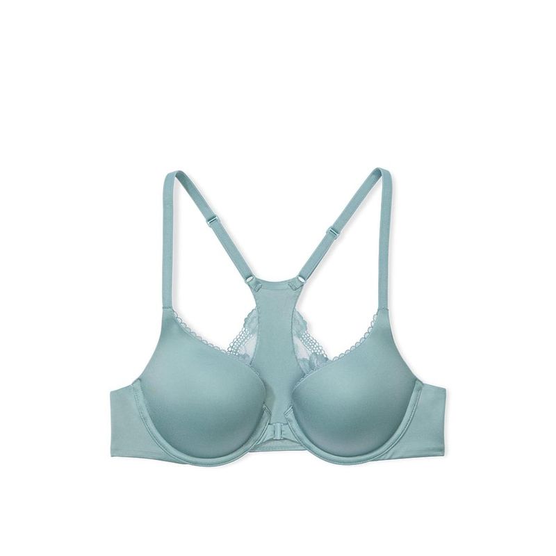 Victoria's Secret Perfect Shape Lace Racerback Push-Up Bra Blue (32B)