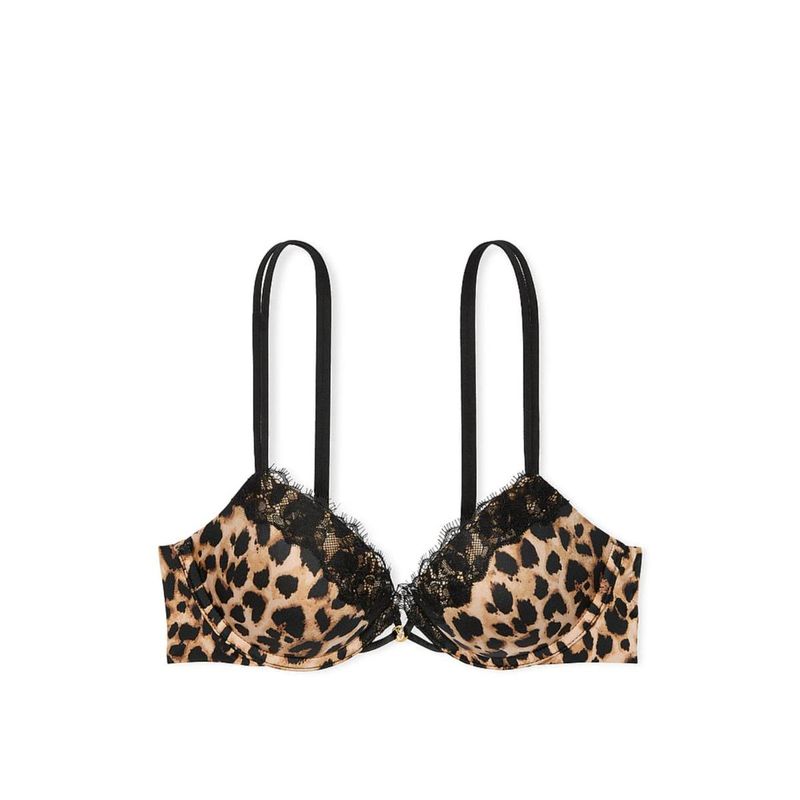 Victoria's Secret Very Sexy Smooth Lace-Trim Push-Up Bra Multi-Color (32DD)