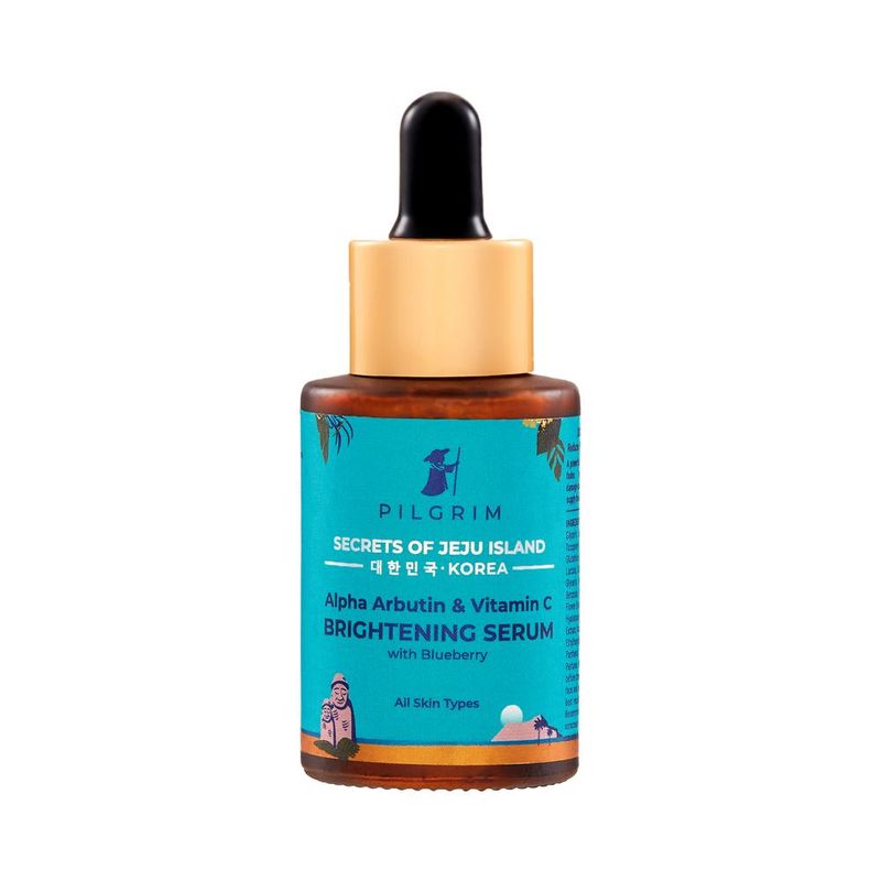 Buy Pilgrim Alpha Arbutin & Vitamin C Brightening Skin Face Serum Online
