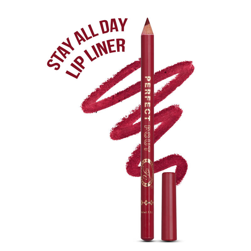 FASHION COLOUR Perfect Pout Matte Lipliner - Bright Brown