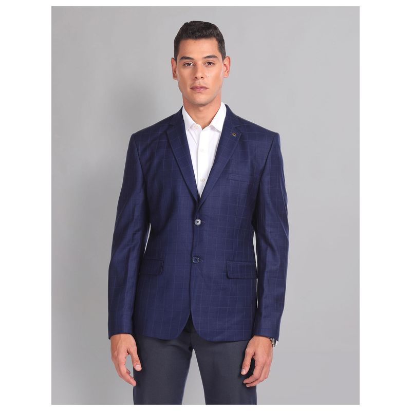 AD By Arvind Sartorial Check Blazer (42)