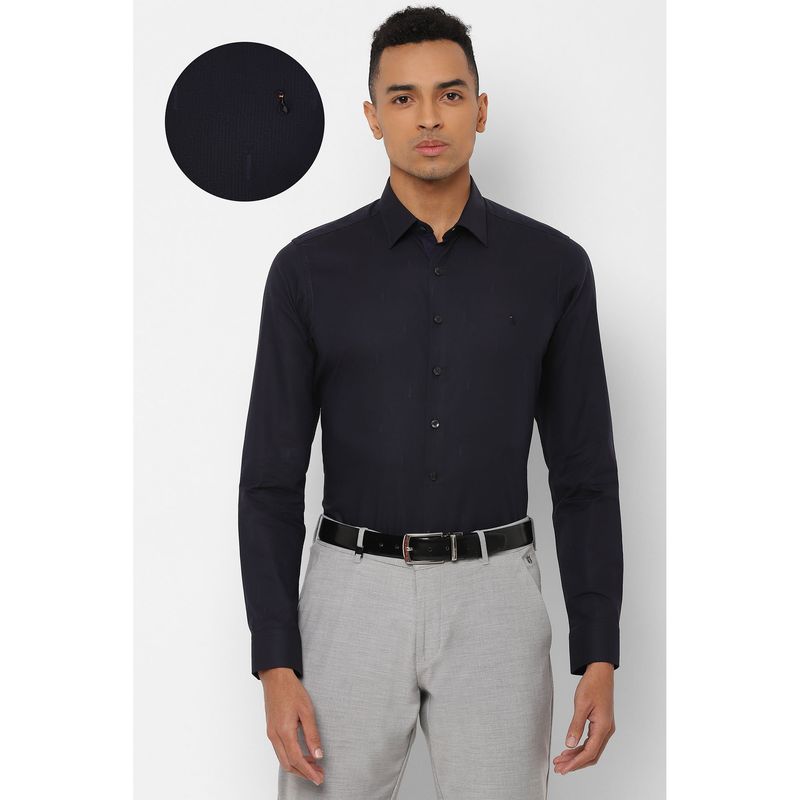 Simon Carter Navy Blue Formal Shirt (44)