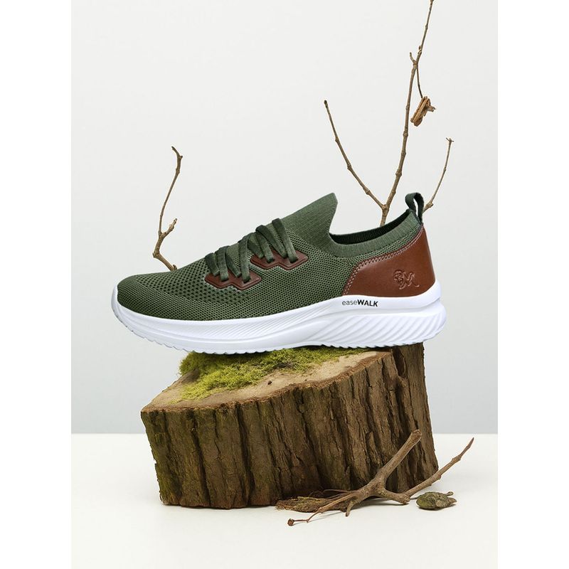 Neeman's EASE WALK SNUG Sneakers Olive (UK 8)