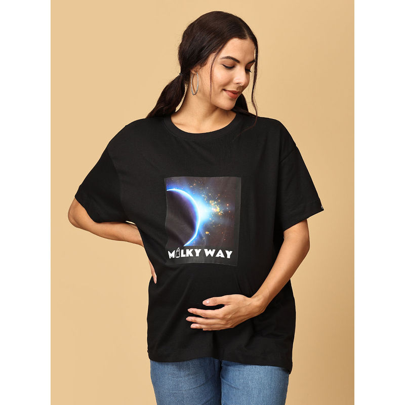 The Mom Store Milky Way Oversized Mumma T-Shirt (XL)