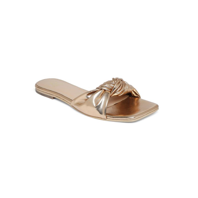 Tao Paris Women Bologna Rose Gold Slip On Flats (EURO 38)