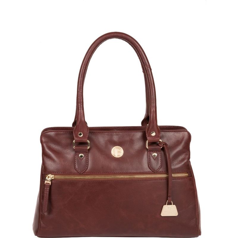 Pure Luxuries London Chestnut 'poppy' Leather Handbag Buy Pure