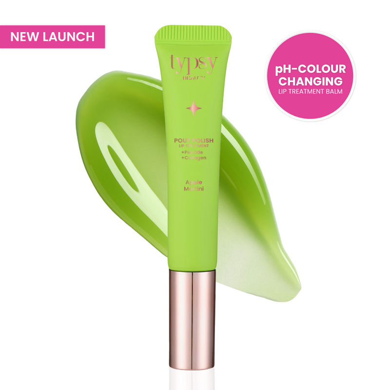 Typsy Beauty Glaze Pout Polish Peptide Lip Treatment Balm - Apple Martini