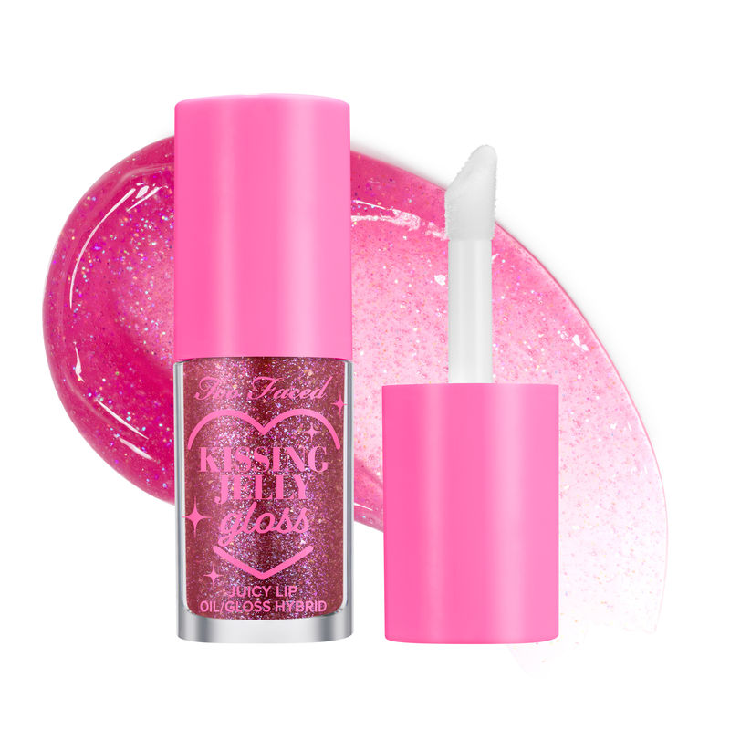 Too Faced Lip Gloss Kissing Jelly - Grape Soda