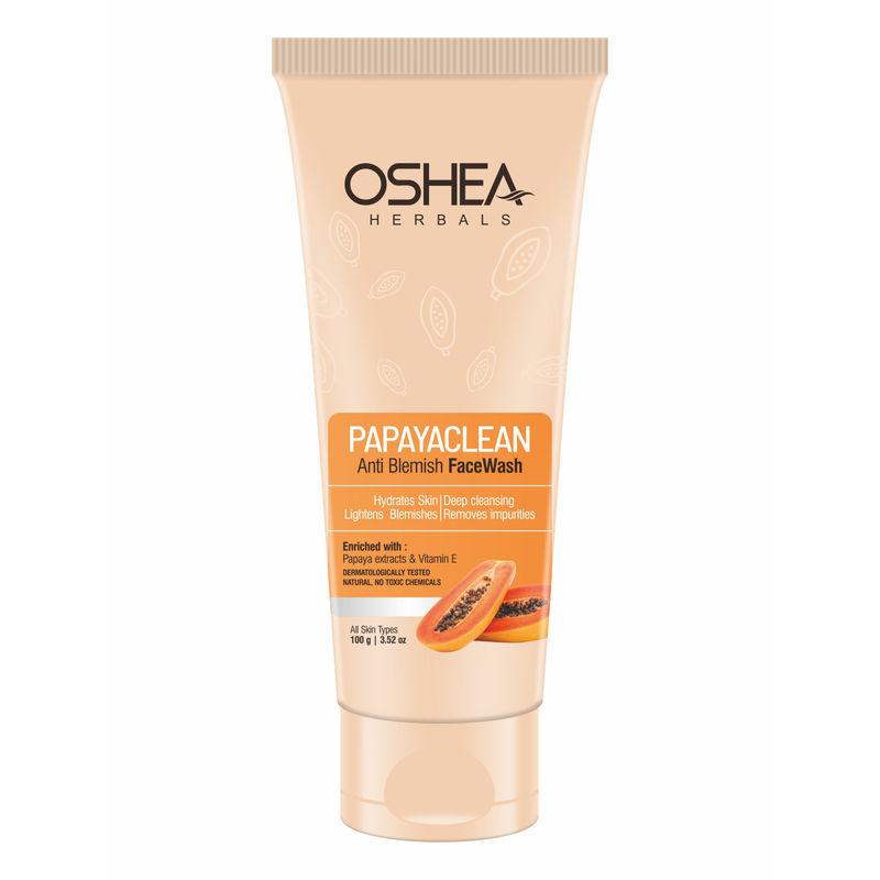 Oshea Herbals Papayaclean Anti Blemishes Face Wash