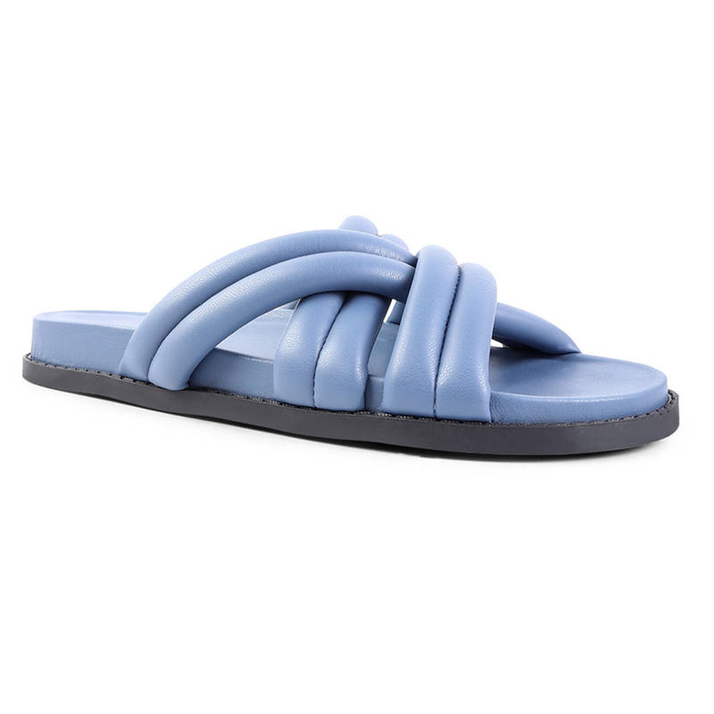 London Rag Solid Blue Flats (EURO 39)