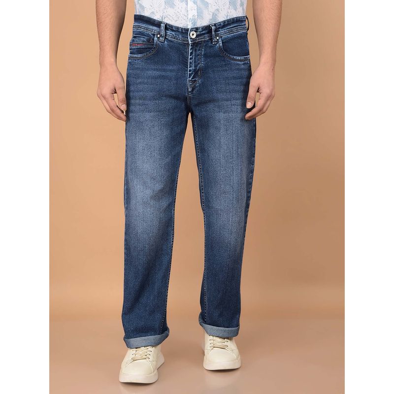CRIMSOUNE CLUB Men Blue Baggy Jeans (30)
