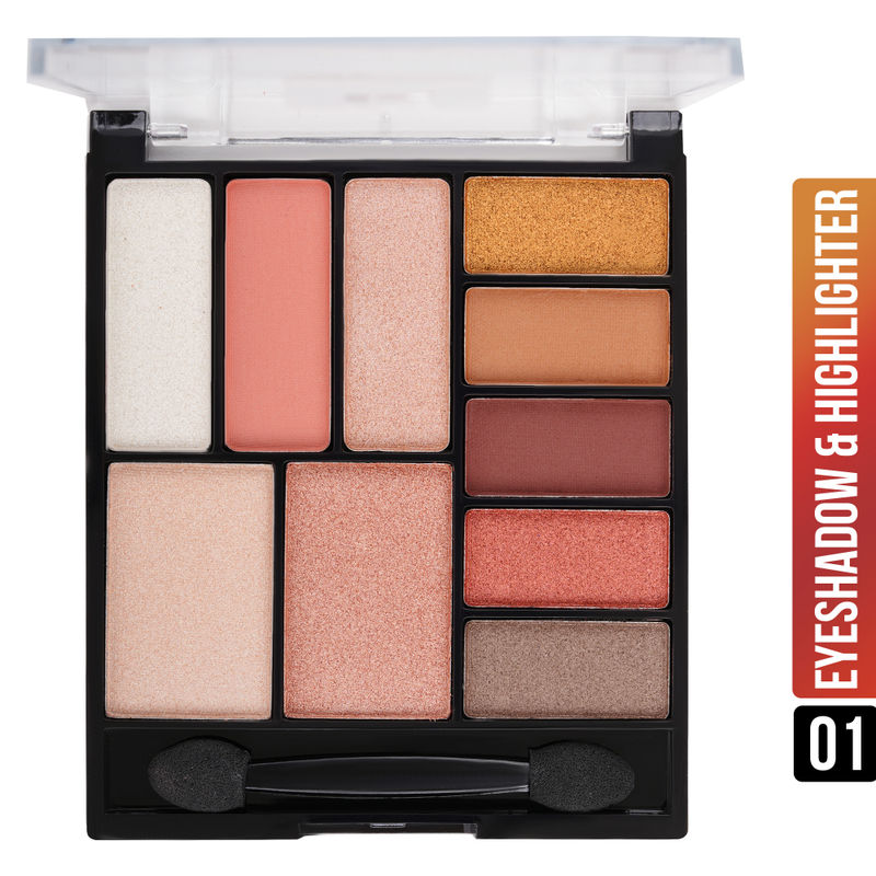 Shryoan Easey-Peasy Eyeshadow and Highlighter Palette - 1