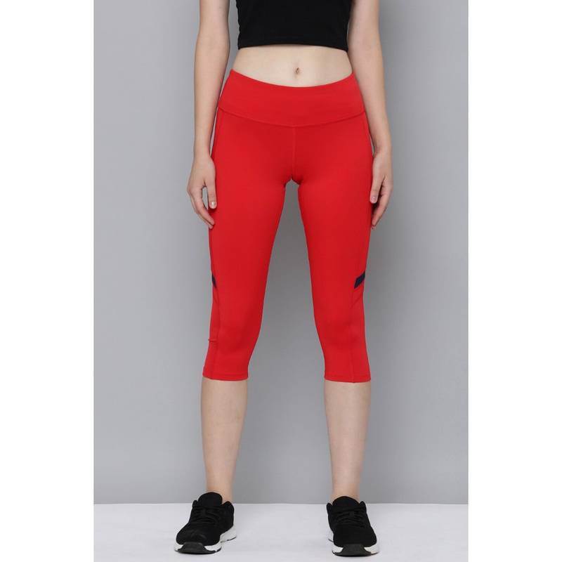 Reebok Womens Wor Mesh Capri Tight (M)