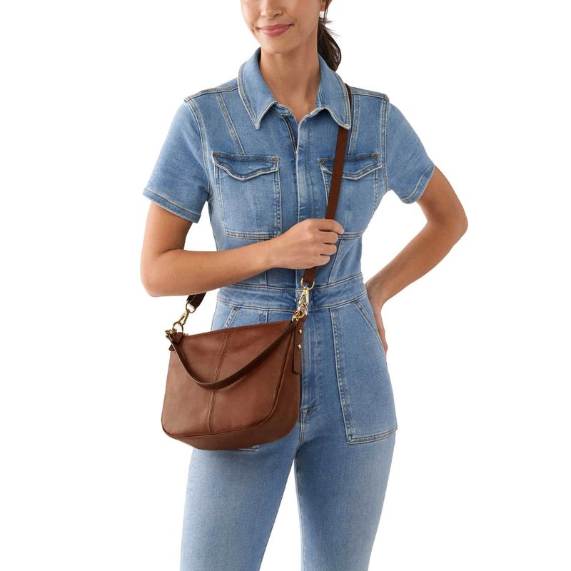 Buy Fossil Jolie Brown Handbag M Online