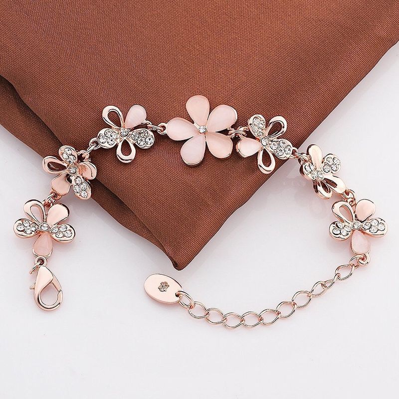 Youbella Gold Plated Charm Bracelet For Women