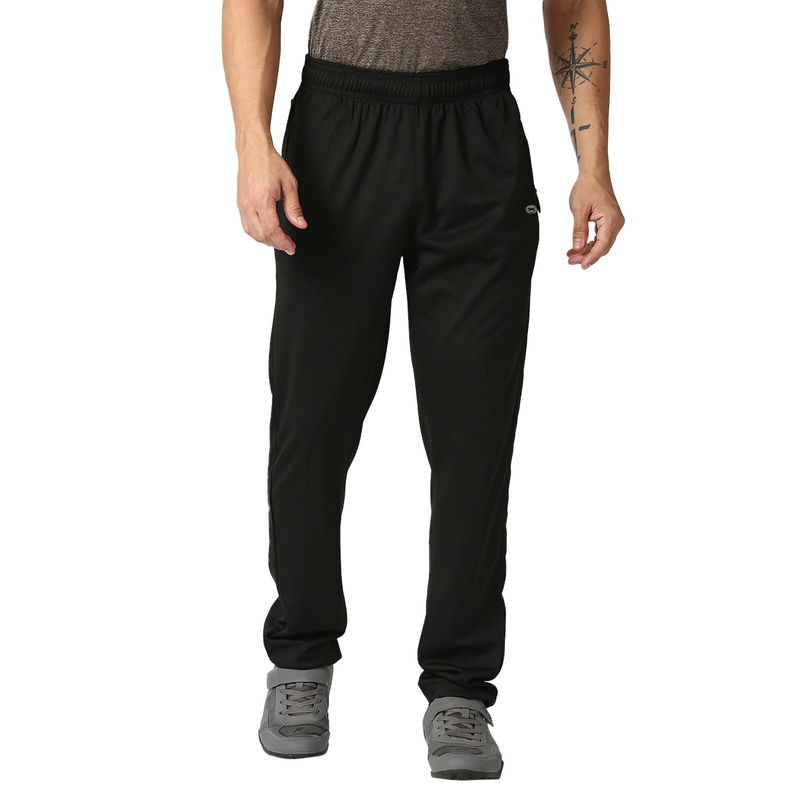 Black Panther Mens Black Trackpants (XL)
