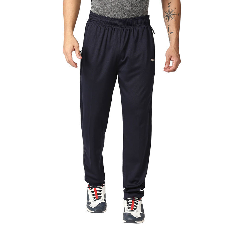 Black Panther Mens Navy Blue Trackpants (L)
