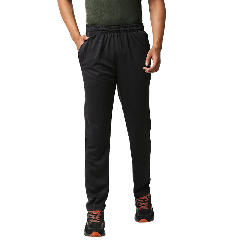 Black Panther Mens Charcoal Trackpants (L)