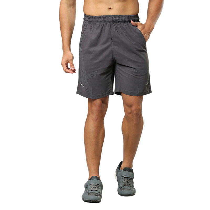 Black Panther Mens Graphite Long Shorts (L)