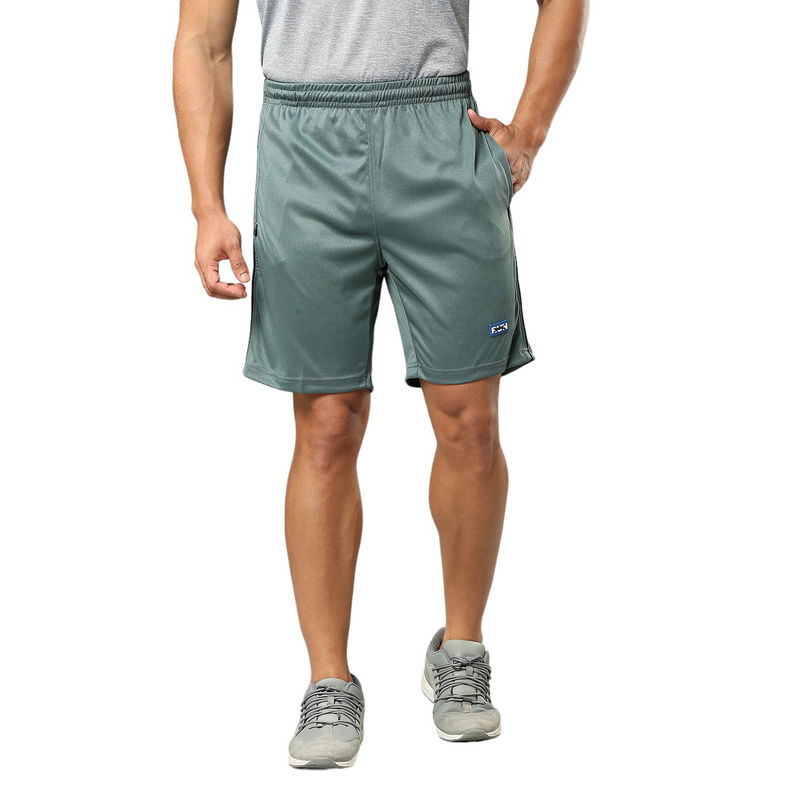 Black Panther Mens Forest Long Shorts (L)