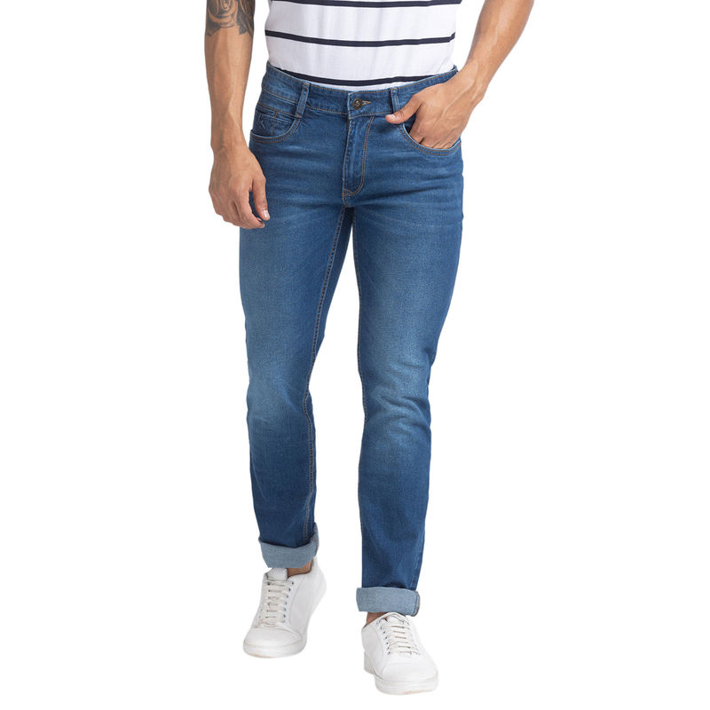 Parx Medium Blue Jeans (30) (30)