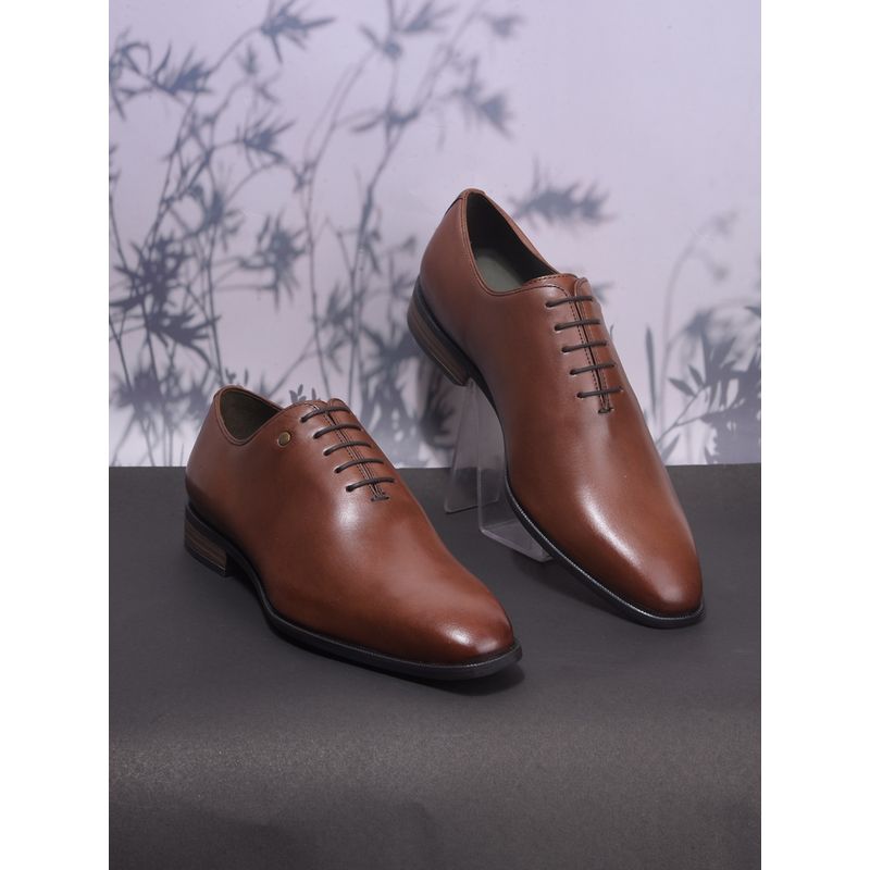 Hush Puppies Men Brown Lace-Ups Formal Shoes (UK 7)
