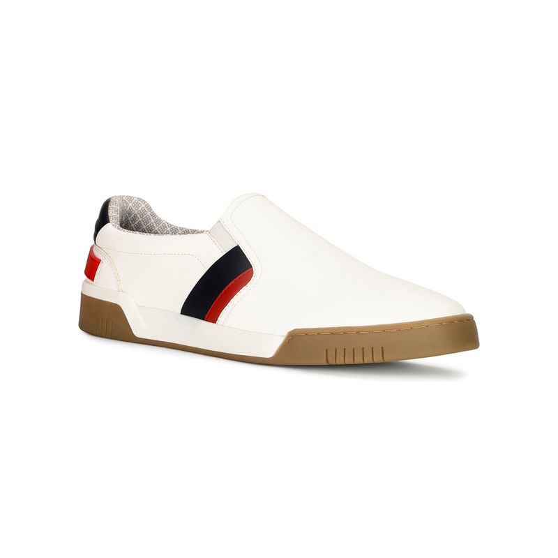 Bata Men White Slip-On Sneakers (UK 10)