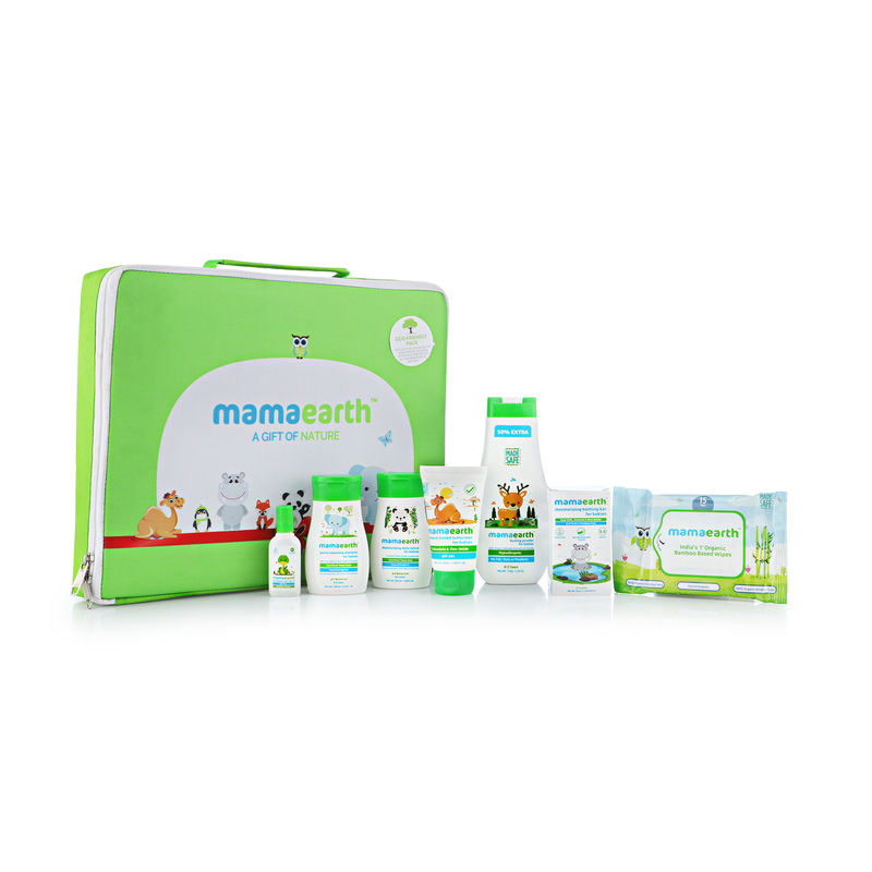 Mamaearth Travel Essentials Kit For Babies Buy Mamaearth Travel Essentials Kit For Babies Online At Best Price In India Nykaa