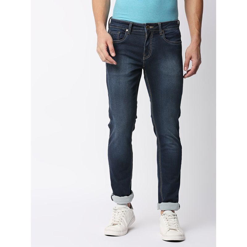 Dragon Hill Stone Blue Indigo Stretch Jeans (32)