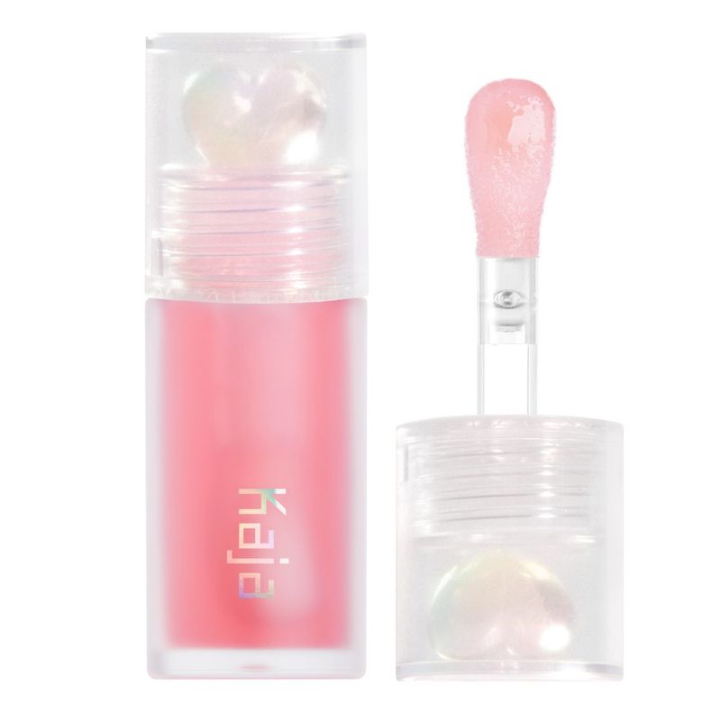 Kaja Beauty Juicy Glass Lip Oil - 01 Rose Hip Spritz