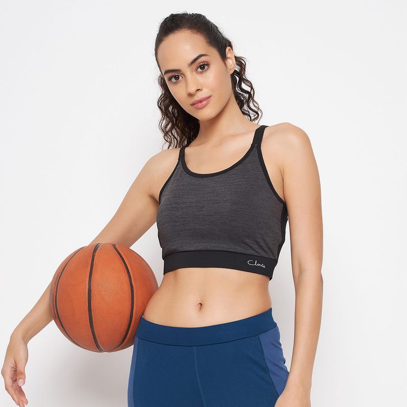 Clovia Medium Impact Padded TShirt Sports Bra (XL) Buy Clovia Medium