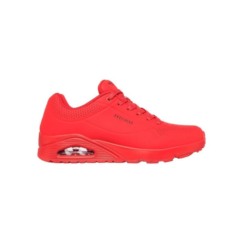 SKECHERS UNO - STAND ON AIR Red Lace Up (UK 7)