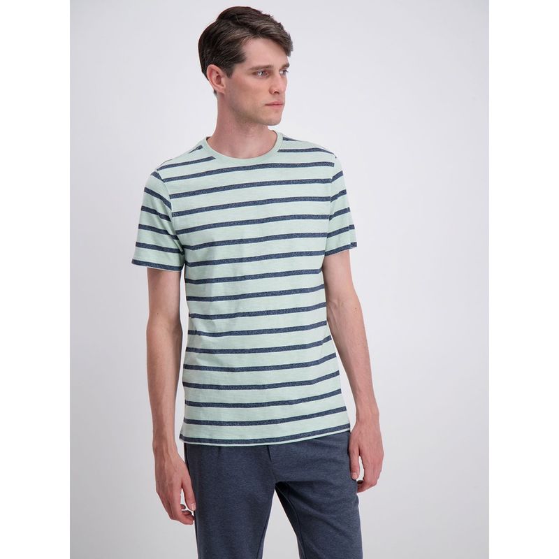 LINDBERGH Faded Mango Printed Round Neck T Shirt (S)