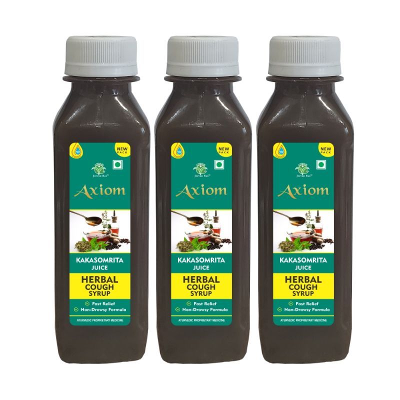Buy Axiom Herbal Cough Syrup - Pack of 3 Online