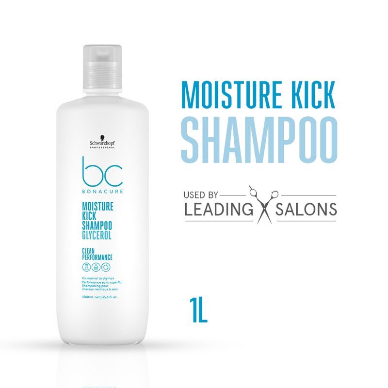 Schwarzkopf Professional Bonacure Moisture Kick Shampoo with Glycerol - For Dry Hair