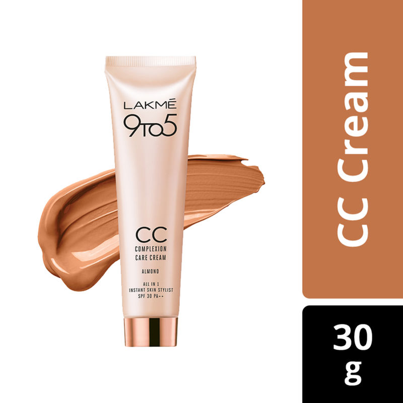 Lakme 9 to 5 Complexion Care CC Cream SPF 30 PA++ - Almond