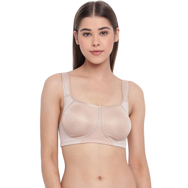 Enamor F048 Full Support Minimizer Bra - Nude (34DD) - F048
