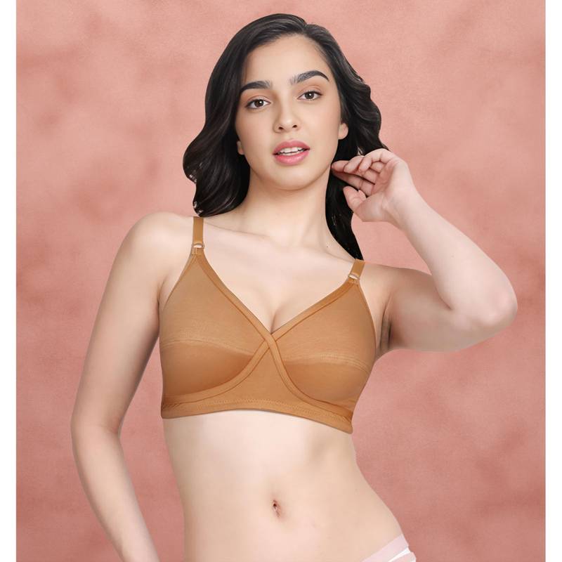 Shyaway Susie By Shyaway X Frame Seamed Wirefree Everyday Bra (40C)