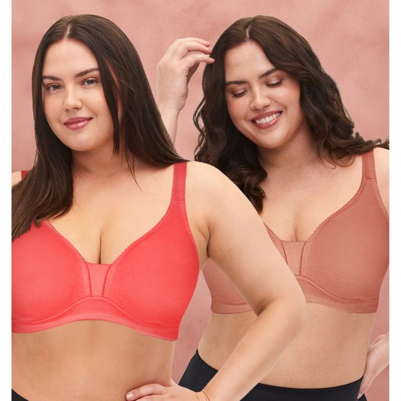 Shyaway Susie By Shyaway Non Padded Moulded Plunge Bra (Pack of 2) (30C)