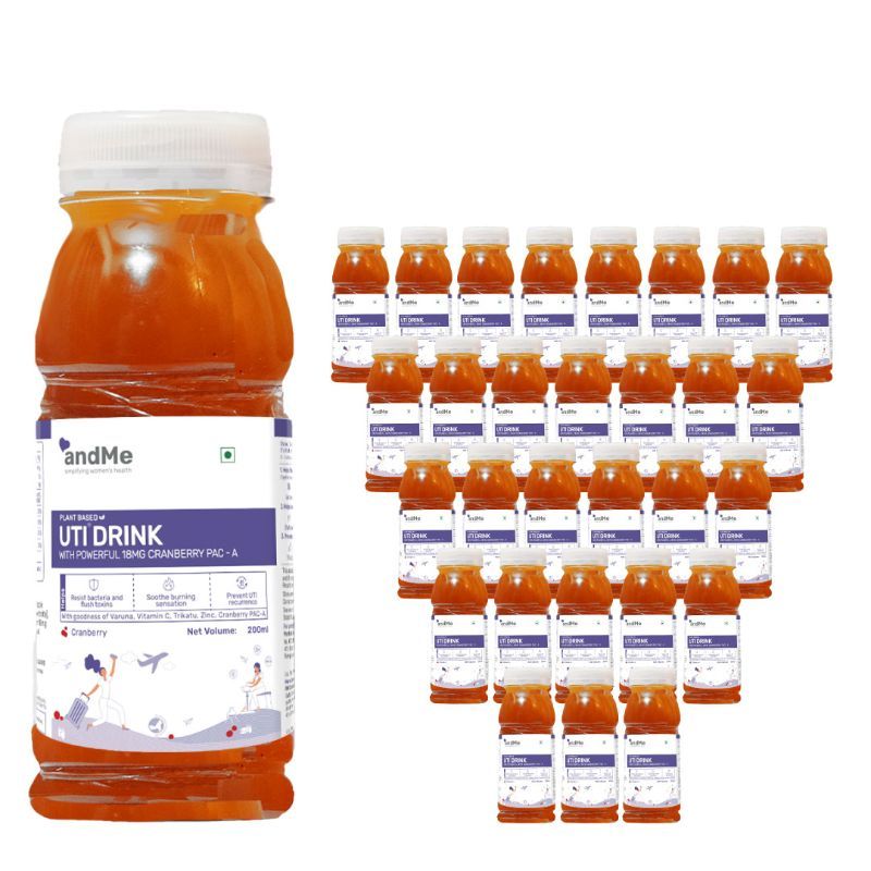 Buy andMe UTI Drink Mixed Berries (Pack of 30) Online