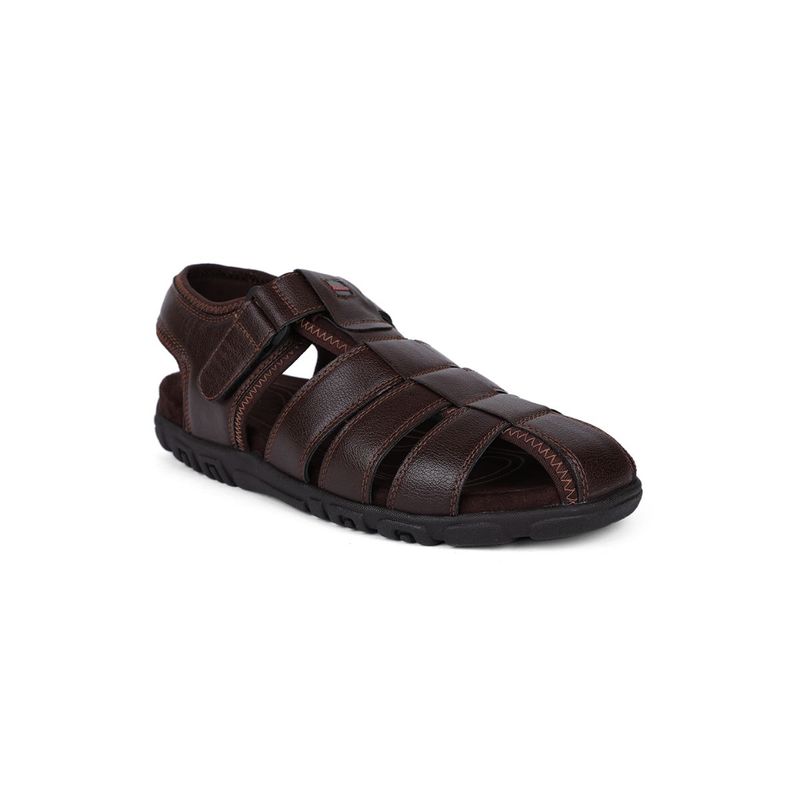 Bata Solid Brown Sandals (UK 6)