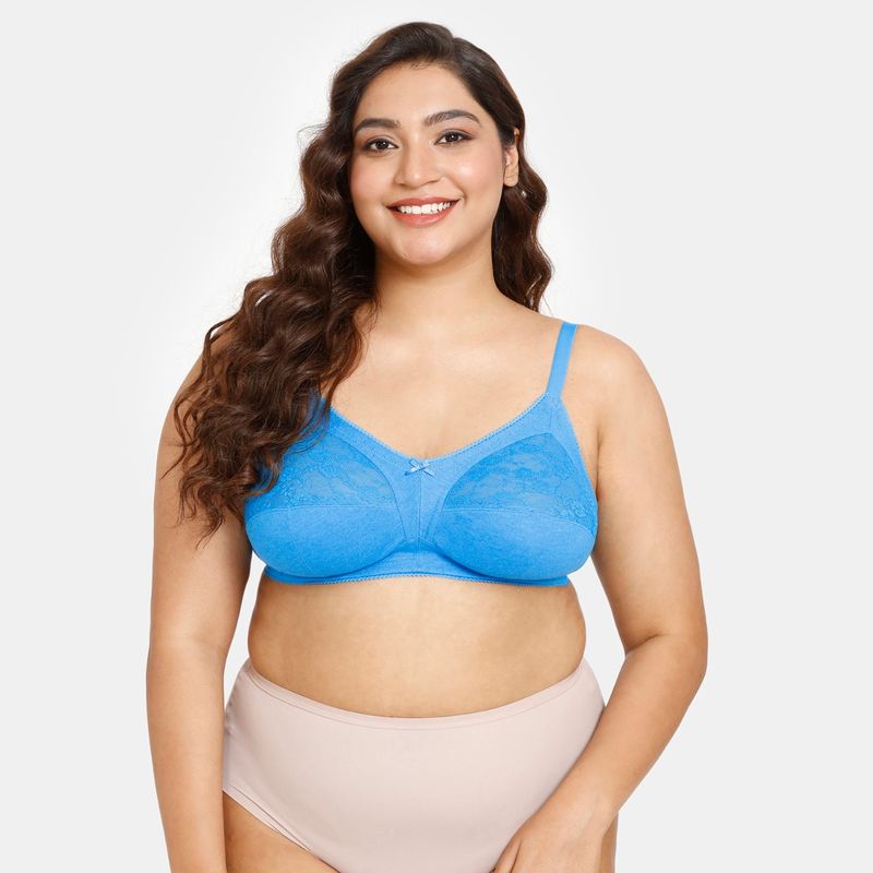 Buy Zivame True Curv Double Layered Non Wired Full Coverage Maternity Bra -  Fig online