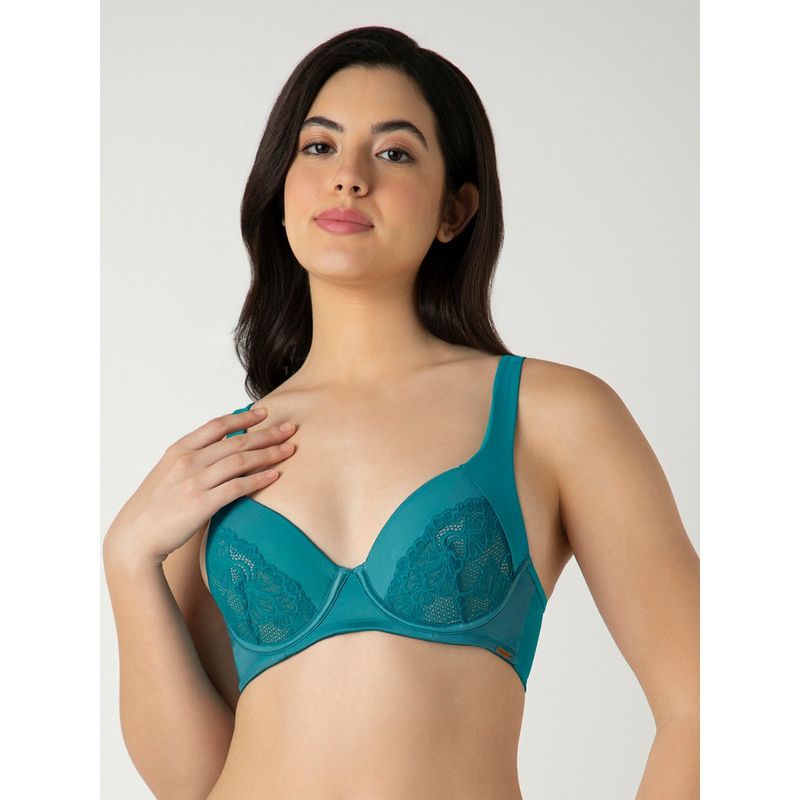 Amante Glam Padded Non-Wired Plunge Bra (36C)