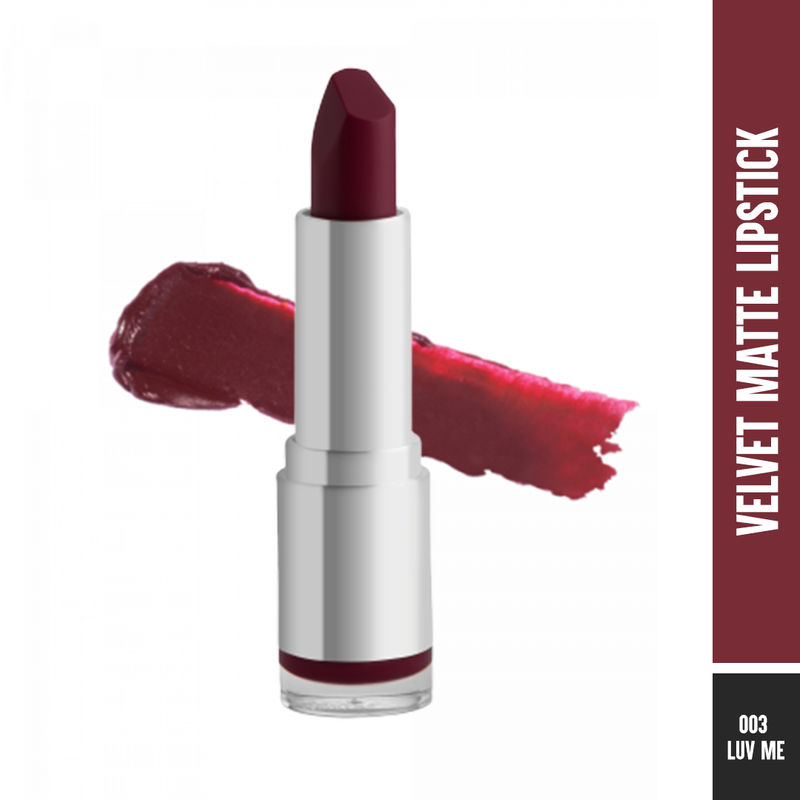 Colorbar Velvet Matte Lipstick - 3 Luv Me