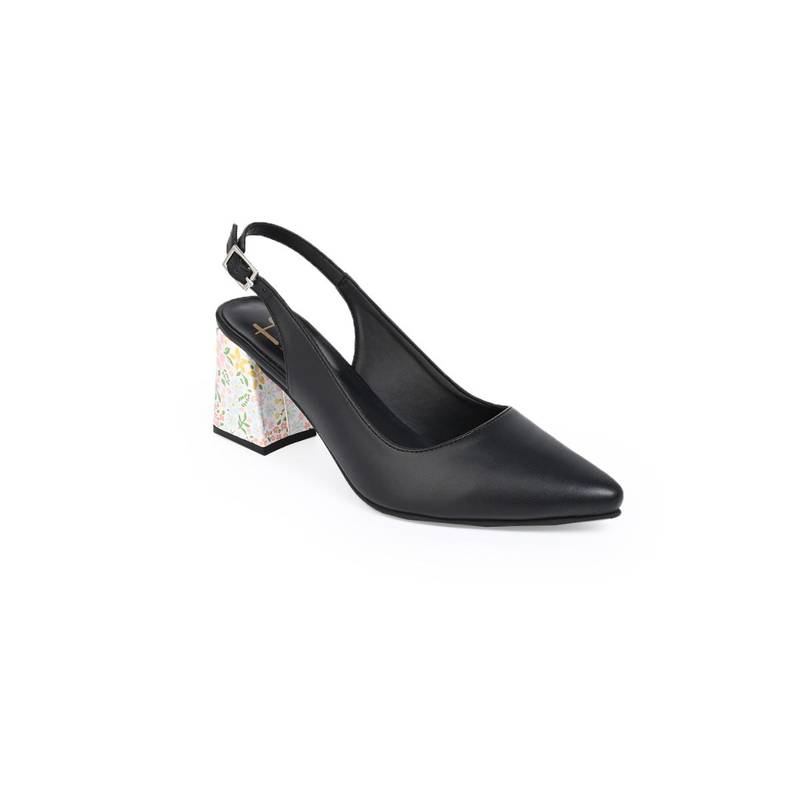 Hydes N Hues HY 230 Fine PU Casual Black Heels for Women (EURO 41)